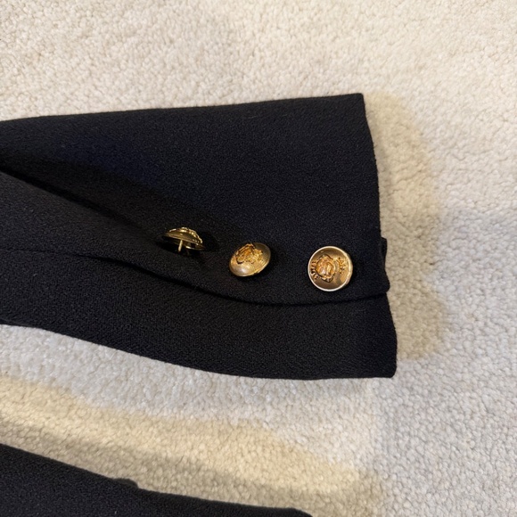 Black Lioness Double Breasted Women's Blazer - Picture 2 of 4